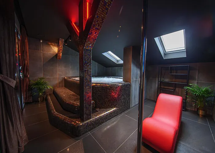 Jacuzzi Apartamentai Red Penthouse Appartement Klaipėda